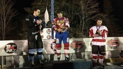 Le Magnymontois, Mike Tremblay arrive 3e à sa première participation à une course de descente de patinage extrême au Nouveau-Brunswick