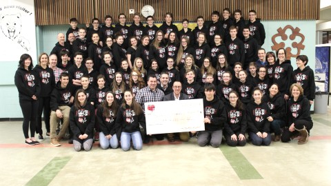 Un don généreux des Enfants de cœur pour les élèves des écoles secondaires Louis-Jacques-Casault et de Saint-Charles