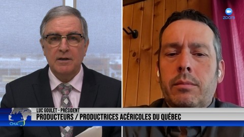 Entrevue - Luc Goulet, président des Producteurs et productrices acéricoles du Québec - 15 mars 2023
