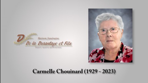 Carmelle Chouinard (1929 - 2023)