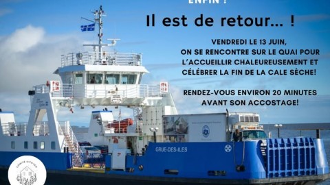 	            	Le traversier de L’Isle-aux-Grues manque son retour très attendu!!!	            