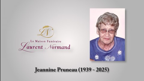 Jeannine Pruneau (1939 - 2025)