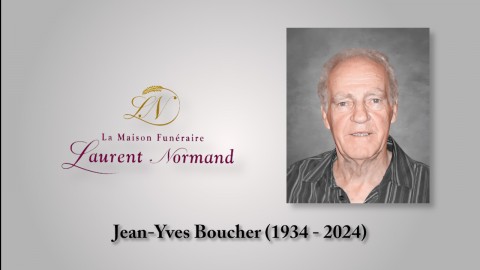 Jean-Yves Boucher (1934 - 2024)