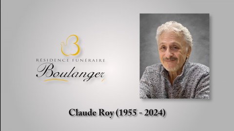 Claude Roy (1955 - 2024)