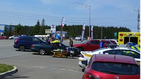 Collision avec une blessée sur le boulevard Taché Ouest