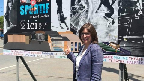 Projet de Complexe sportif, culturel et de santé durable : Marie-Eve Proulx s’engage à porter le projet au Gouvernement du Québec 