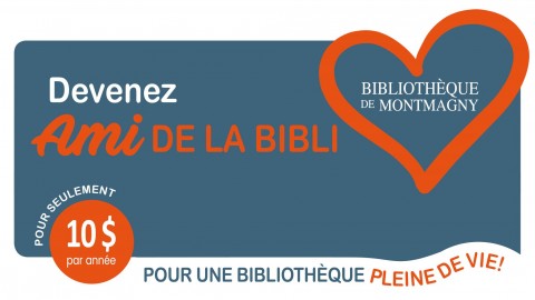 La Bibliothèque de Montmagny souhaite atteindre les 375 AMIS DE LA BIBLI