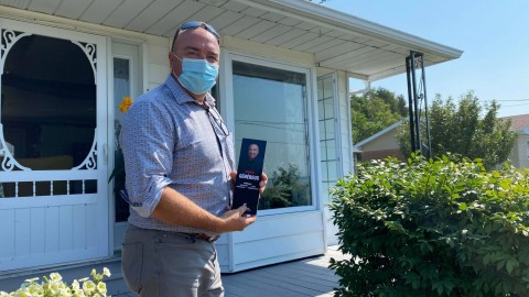 Une première semaine de campagne active selon le candidat conservateur, Bernard Généreux