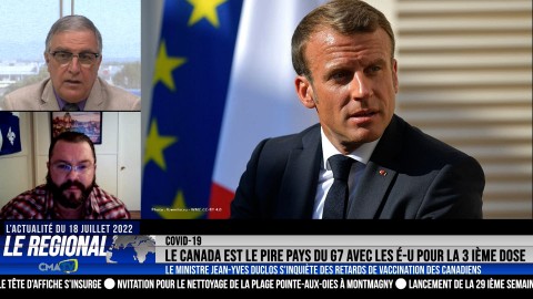 L'Actualité du 18 juillet 2022