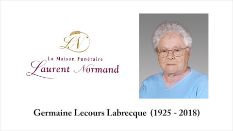 Germaine Lecours Labrecque  (1925 - 2018)
