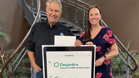 Desjardins soutient la jeunesse : 1 500 $ remis à la Fondation Richelieu Montmagny