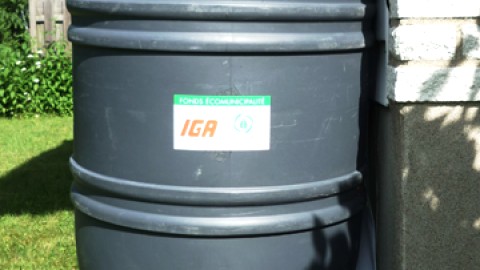 70 barils récupérateurs d'eau de pluie seront distribués au magasin Coop IGA de Montmagny
