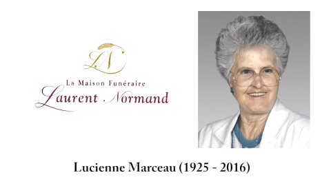Lucienne Marceau (1925 - 2016)