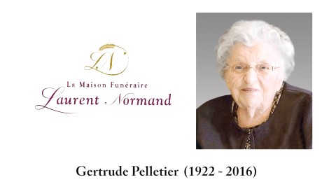 Gertrude Pelletier (1922 - 2016)