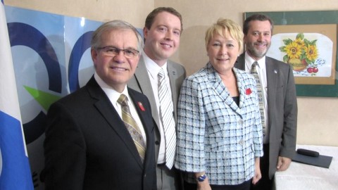 L'équipe du PQ de Chaudière-Appalaches