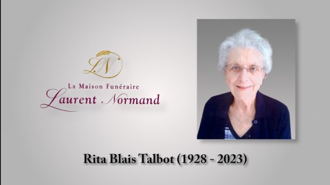 Rita Blais Talbot (1928 - 2023)