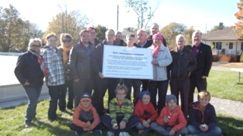 Saint-Jean-Port-Joli inaugure son parc intergénérationnel