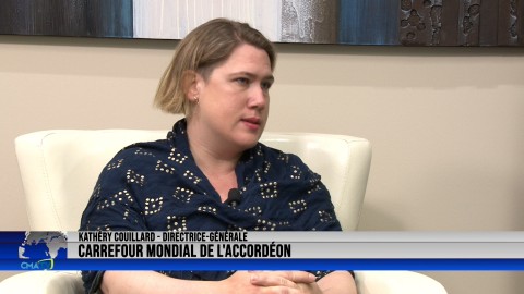 Entrevue - Kathéry Couillard, dir.-gén. du Carrefour mondial de l'accordéon - 31 mai 2022