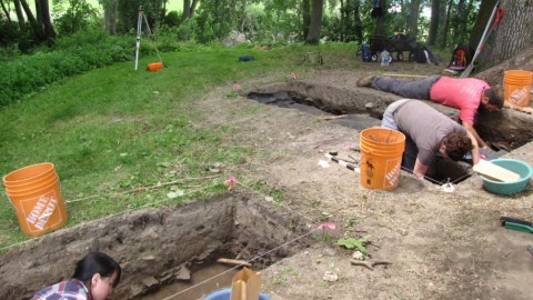 Présentation publique des résultats du chantier archéologique mené au « berceau de Montmagny »