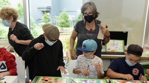 500 élèves de la MRC de Montmagny s’immergent dans l’univers de Riopelle !