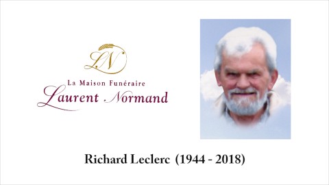 Richard Leclerc  (1944 - 2018)