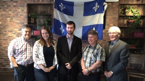 Louis Gagnon officialise sa candidature pour le Bloc québécois