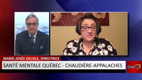 Entrevue - Marie-Josée Delisle, santé mentale Québec - Chaudière-appalaches - 16 novembre 2020