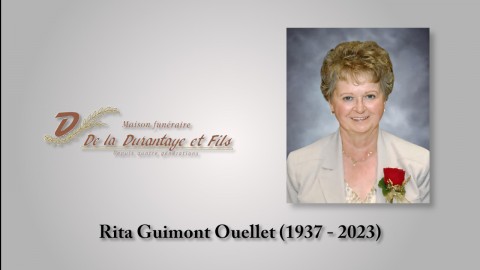 Rita Guimont Ouellet (1937 - 2023)