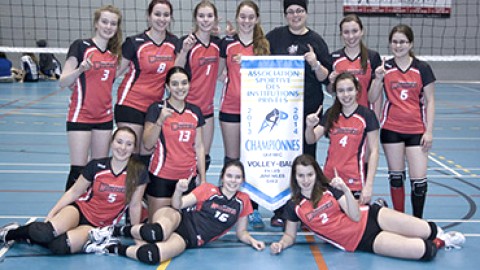 Une bannière de plus pour le Collège