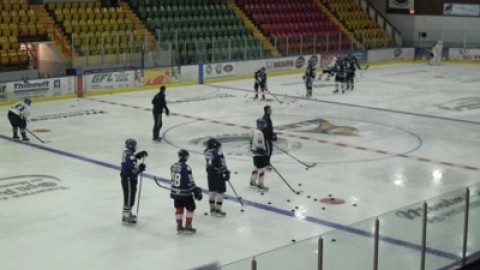 C'était le début des camps d'entraînement des Canotiers et du Décor Mercier de Montmagny