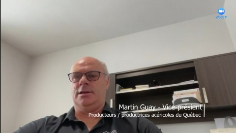 Entrevue - Martin Guay, vice-prés. des Producteurs & productrices acéricoles du Québec - 12 février 2024