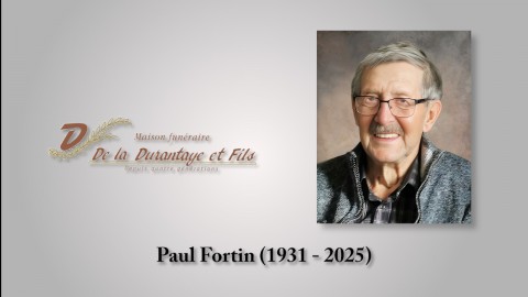 Paul Fortin (1931 - 2025)
