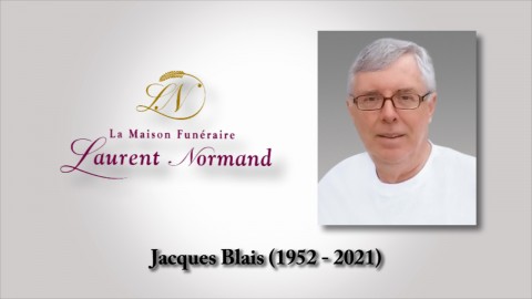Jacques Blais (1952 - 2021)