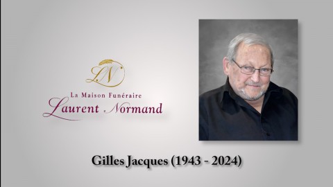Gilles Jacques (1943 - 2024)
