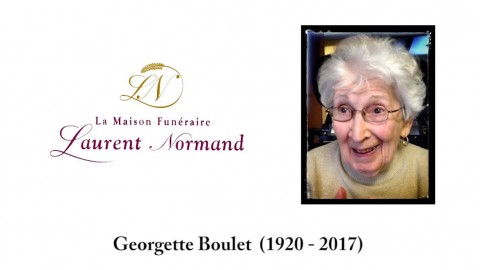 Georgette Boulet (1920 - 2017)