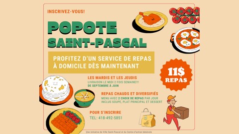 Popote Saint-Pascal : une deuxième année sous le signe de la solidarité 
