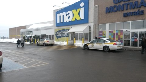 Un voleur pris en flagrant délit au Maxi de Montmagny