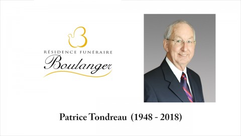 Patrice Tondreau (1948 - 2018)