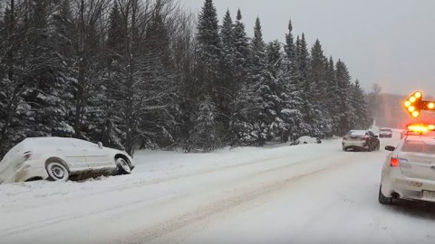 Deux sorties de route sur la 283 à Montmagny