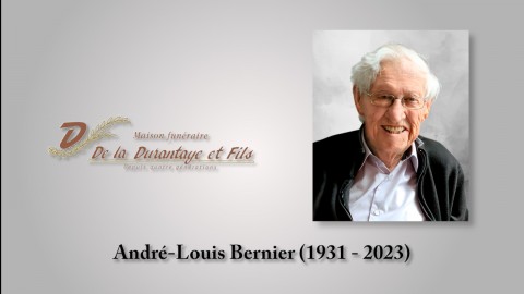 André-Louis Bernier (1931 - 2023)