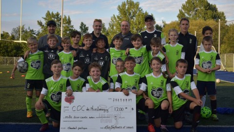 1200$ pour le Centre de développement du club de soccer Lévis-Est à Montmagny