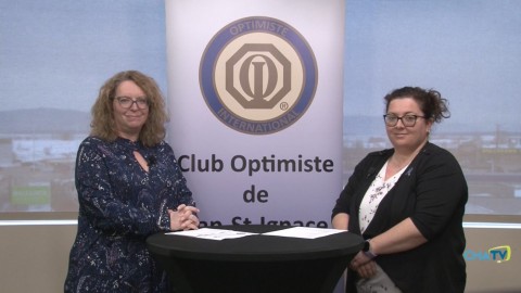 Entrevue - Karine Fournier, présidente du Club Optimiste de Cap-Saint-Ignace - 1er février 2024