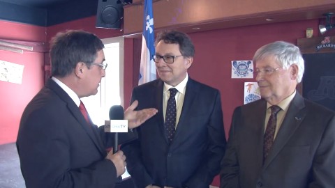 Jean D'Amour et Norbert Morin