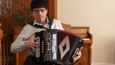 L’accordéoniste lévisien Denis Pépin fait Maître de traditions vivantes