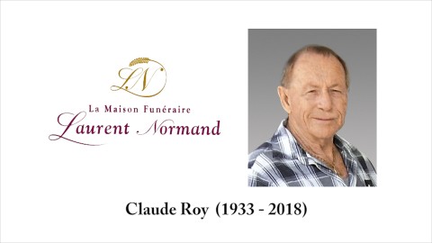 Claude Roy  (1933 - 2018)