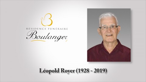 Léopold Royer (1928 - 2019)