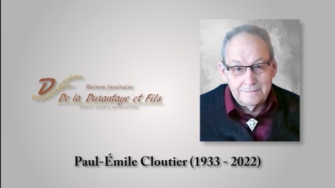 Paul-Émile Cloutier (1933 - 2022)