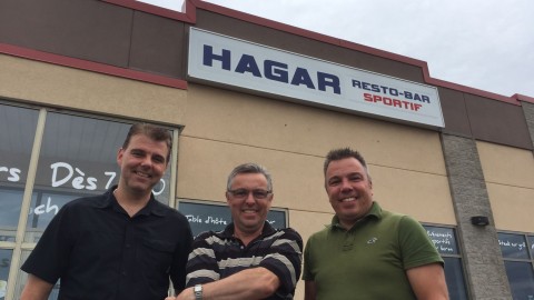 Un nouveau copropriétaire se joint à l’équipe du Resto-bar sportif Hagar et du Café Hagar