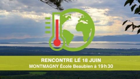 Mobilisation environnementale régionale en faveur du climat :  Invitation à joindre le mouvement le 18 juin sur la Côte-du-Sud