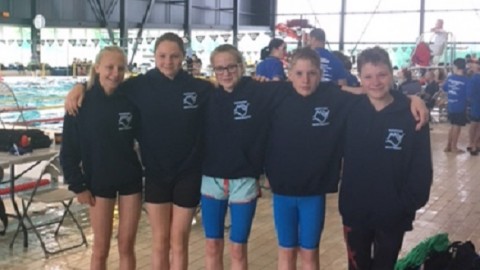 Le Club de natation Montmagny performe bien au Championnat provincial 11-12 ans de Gatineau